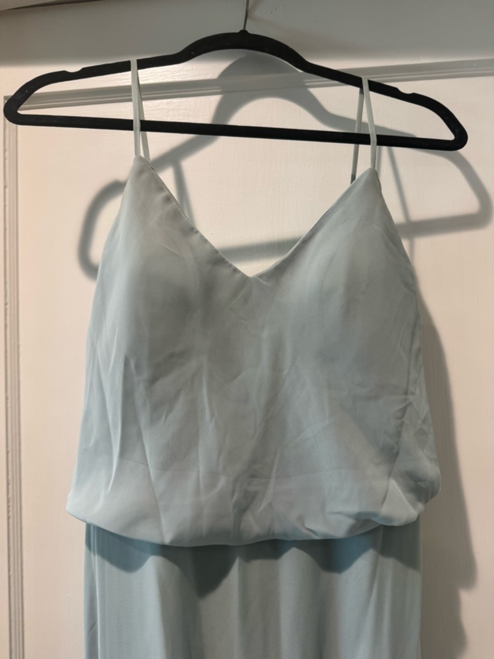 Birdy Grey Sage Green Dress with Spaghetti Straps - Picture 2 of 5